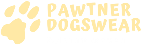 Pawtner Dogswear pawtnerdogs.com top bar logo
